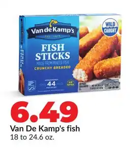Hy-Vee Van De Kamp's fish offer