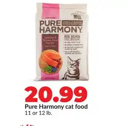 Hy-Vee Pure Harmony cat food offer
