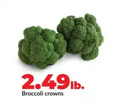 Hy-Vee Broccoli crowns offer