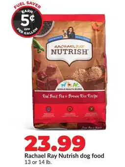 Hy-Vee Rachael Ray Nutrish dog food offer