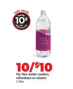 Hy-Vee Hy-Vee water coolers, refreshers or mixers offer