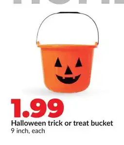 Hy-Vee Halloween trick or treat bucket offer