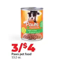 Hy-Vee Paws pet food offer