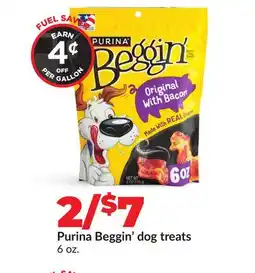Hy-Vee Purina Beggin' dog treats offer