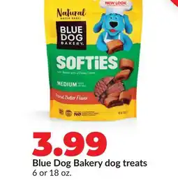 Hy-Vee Blue Dog Bakery dog treats offer