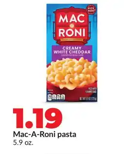 Hy-Vee Mac-A-Roni pasta offer