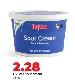 Hy-Vee Hy-Vee sour cream offer