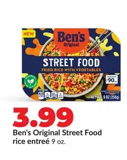 Hy-Vee Ben's Original Street Food rice entreé offer