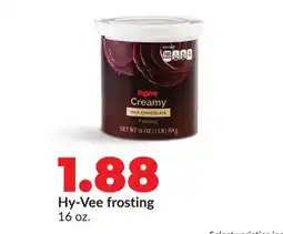 Hy-Vee Hy-Vee frosting offer