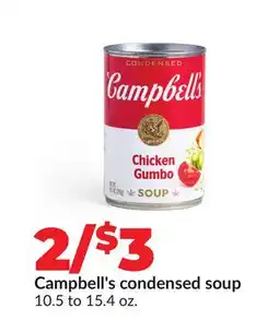 Hy-Vee Campbell's condensed soup offer
