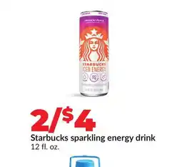 Hy-Vee Starbucks sparkling energy drink offer
