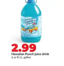 Hy-Vee Hawaiian Punch juice drink offer