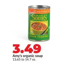 Hy-Vee Amy's organic soup offer