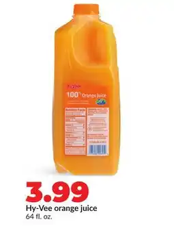 Hy-Vee Hy-Vee orange juice offer