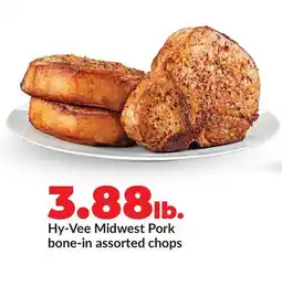 Hy-Vee Hy-Vee Midwest Pork bone-in assorted chops offer