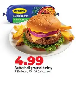 Hy-Vee Butterball ground turkey offer