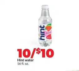 Hy-Vee Hint water offer