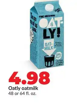 Hy-Vee Oatly oatmilk offer