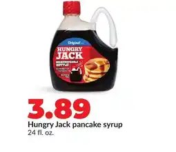 Hy-Vee Hungry Jack pancake syrup offer