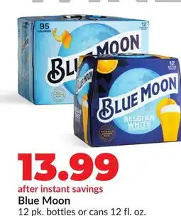 Hy-Vee Blue Moon offer