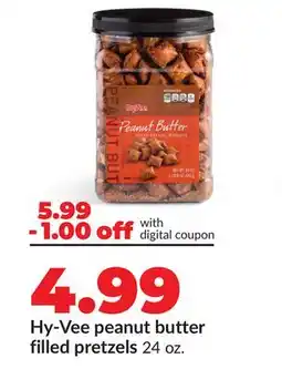 Hy-Vee Hy-Vee peanut butter filled pretzels offer