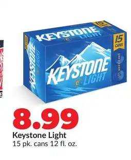 Hy-Vee Keystone Light offer