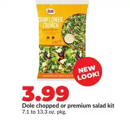 Hy-Vee Dole chopped or premium salad kit offer