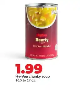 Hy-Vee Hy-Vee chunky soup offer
