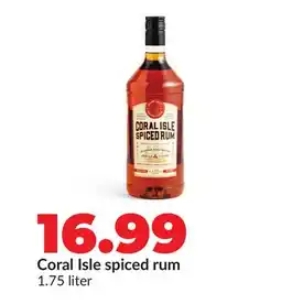 Hy-Vee Coral Isle spiced rum offer