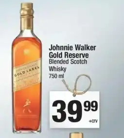 Super King Markets Johnnie Walker Gold Reserve offer