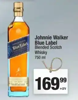 Super King Markets Johnnie Walker Blue Label offer