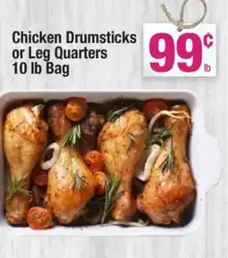 Super King Markets Chicken Drumsticks or Leg Quarters offer