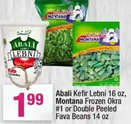 Super King Markets Abali Kefir Lebni Montana Frozen Okra offer