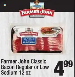 Super King Markets Farmer John Classic Bacon Regular or Low offer