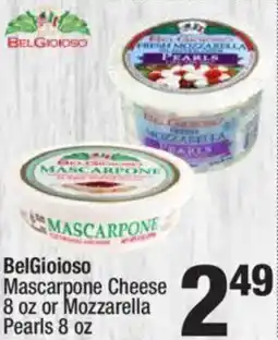 Super King Markets BelGioioso Mascarpone Cheese or Mozzarella Pearls offer