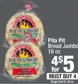 Super King Markets Pita Pit Bread Jumbo offer