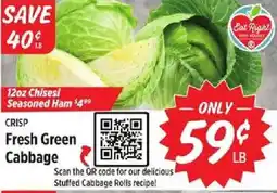 Rouses Crisp fresh green cabbage offer