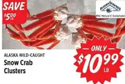 Rouses Snow Crab Clusters offer