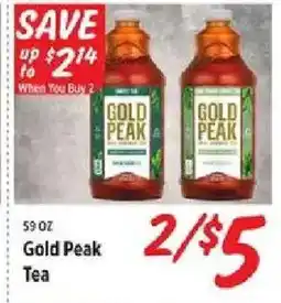 Rouses Gold Peak Tea offer