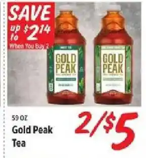 Rouses Gold Peak Tea offer