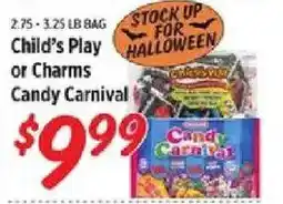 Rouses Child's Play or Charms Candy Carnival offer