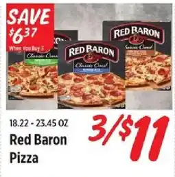 Rouses Red Baron Pizza offer
