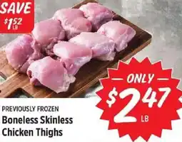 Rouses Boneless Skinless Chicken Thighs offer
