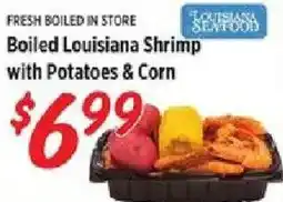 Rouses Boiled Louisiana Shrimp with Potatoes & Corn offer