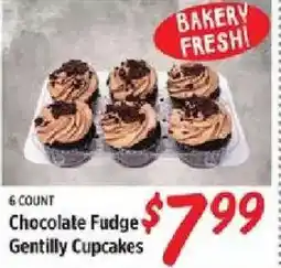 Rouses Chocolate Fudge Gentilly Cupcakes offer