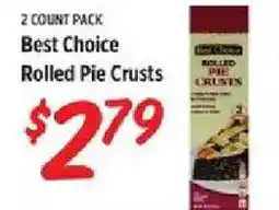 Rouses Best Choice Rolled Pie Crusts offer
