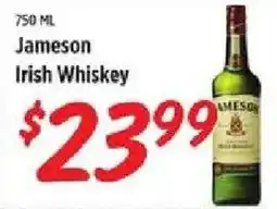 Rouses Jameson Irish Whiskey offer
