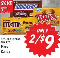 Rouses Mars Candy offer