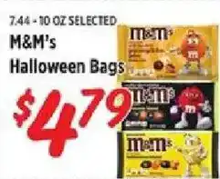 Rouses M&M's Halloween Bags offer