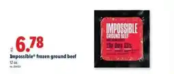 Lidl Impossible frozen ground beef offer